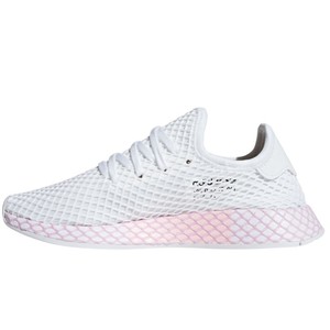 ADIDAS DEERUPT RUNNER BLANCO ROSA MUJER