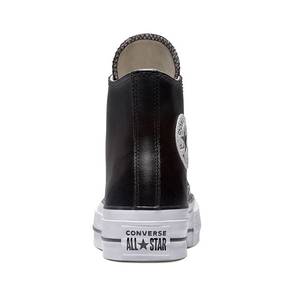 CONVERSE CHUCK TAYLOR LIFT LEATHER NEGRO MUJER