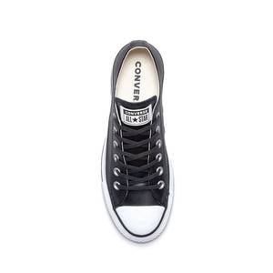 CONVERSE CHUCK TAYLOR LEATHER NEGRO MUJER