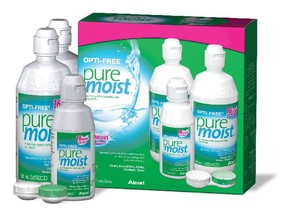 Líquido OPTI-FREE PURE MOIST PACK 2 DE 300 +90ML