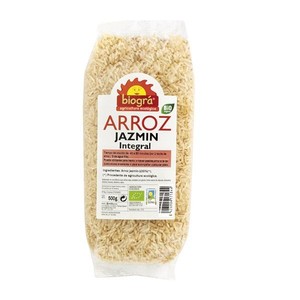 ARROZ JAZMIN INTEGRAL 500GR (Biogra)