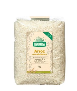 ARROZ BLANCO REDONDO 1KG (Biogra)