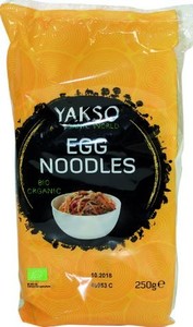 NOODLES HUEVO ECO 250GR (Yakso)