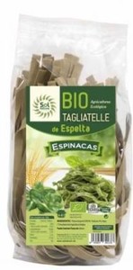 TAGLIATELLE ESPELTA ESPINACAS 250GR (Sol Natural)