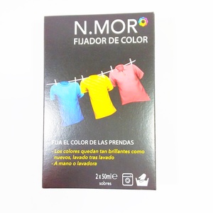 FIJADOR de COLOR en las prendas a lavar