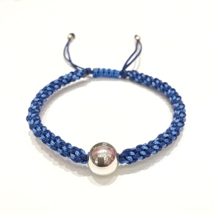 Pulsera de chico de bola azul